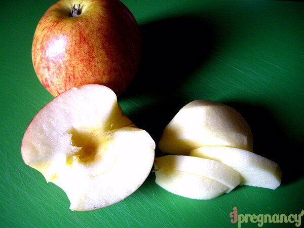 заготовка из яблок